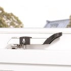 VEILIGHEIDS COMBI-RAAMUITZETTER AXAFLEX SECURITY/RVS/KUNSTSTOF ZWART/SKG2