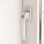 VEILIGHEIDS DRAAI-KIEP RAAMKRUK L/CILINDER/7X32/SKG2/ALUMINIUM F1