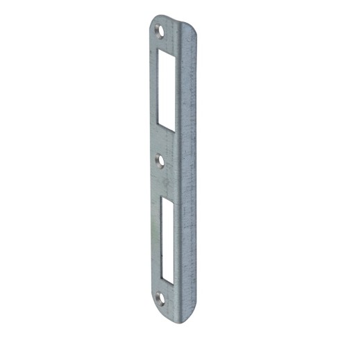 HP 646/12 DR.1+3 BULK PER 10 HOEKSLUITPLAAT, STAAL VERZINKT 24X164-12MM AFGEROND, BULKVERPAKKING, PER 10 STUKS VERPAKT, DR 1+3.