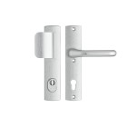 VEILIGHEIDSBESLAG PREMIUM D-DUWER+KRUK FLOW PC92 ANTI-KERNTREK/OMKEERBAAR/242X52X13/ALU GESL F1/SKG3