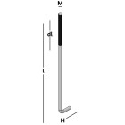 MUURPLAATANKER VD-2 400X50 DL>120