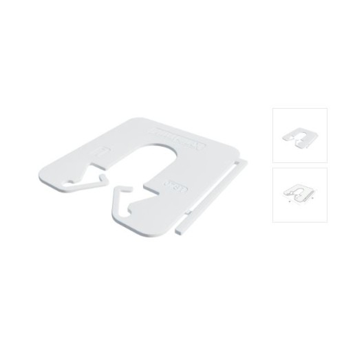 MILLI-MAX UITVULPLAATJE 1MM 360 STUKS