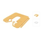 MILLI-MAX UITVULPLAATJE 2MM 200 STUKS