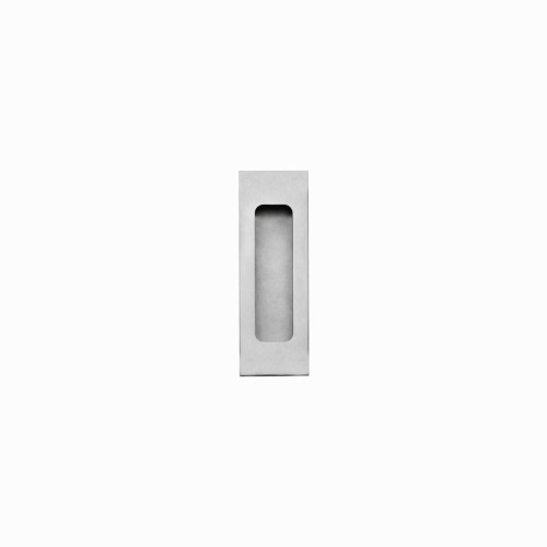 SCHUIFDEURKOM RECHTHOEK 120X40MM BLIND RVS