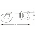 50-10N / MUSKETON 10MM ZAMAC VERNIKKELD