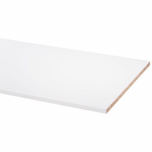 MEUBELPANEEL RECHTKANT 18MM WIT 250X50CM