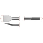 SDS-MAX TEGELBEITEL, GEBOGEN, 50X300