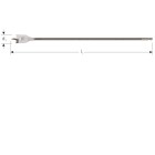 SPEEDBOOR LANG, 1/4" E6.3-BIT-AANSLUITING DIN 3126, ø22X400
