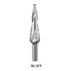 HSS TRAPPENBOOR NR.0/9 / ø4-12