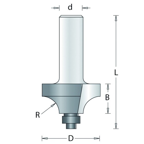 HM KWARTRONDFREES R=3.2 D=6