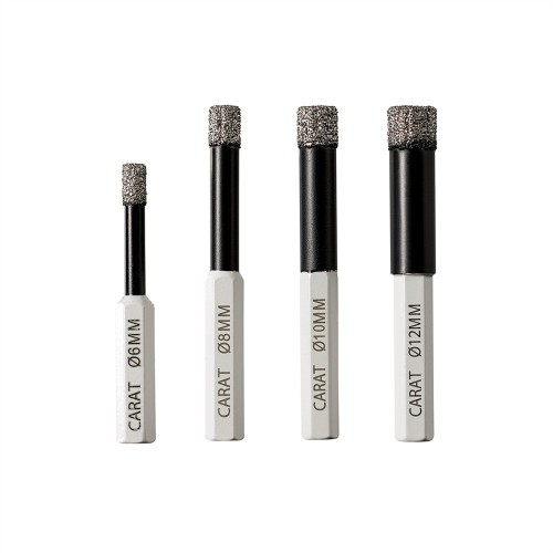 CARAT DROOGBOOR Ø12MM VOOR (ACCU) BOORMACHINE, ETDC CLASSIC