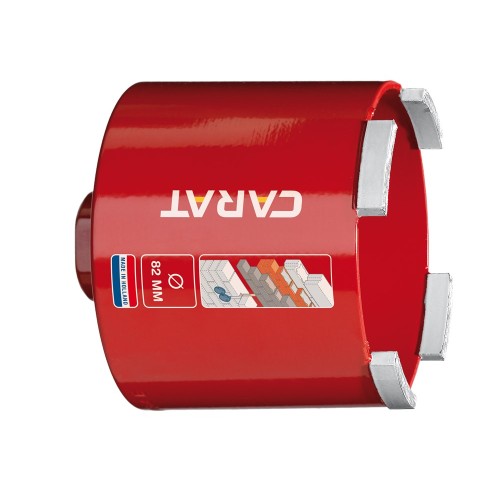CARAT DUSTEC DOZENBOOR DROOG GEBRUIK Ø82X60XM16 ECO