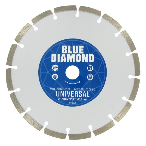 BLUE DIAMOND SIN UNI 115X22.2MM