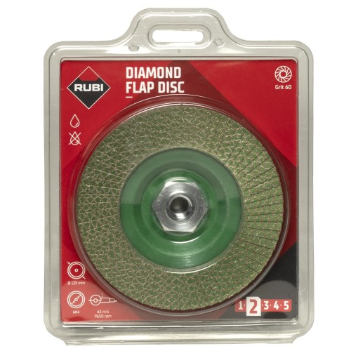 FLAP DISC 50/60 COA.GRIT ÃƒËœ125MM M14