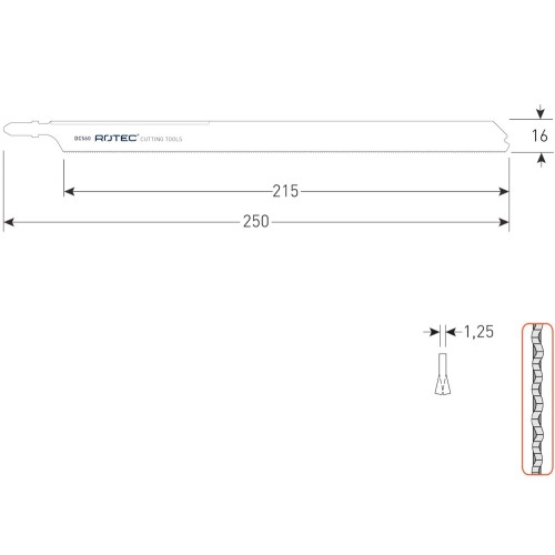 DECOUPEERZAAGBLAD DC560 / T1018AFP