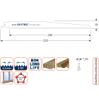 RECIPROZAAGBLAD RC270 / S1111DF
