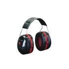 3M PELTOR OPTIME III GEHOORKAPPEN, ZWART/ROOD, HOOFDBAND, H540A-411-SV