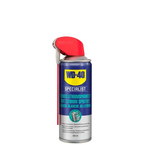 WD-40Ã‚Â® SPECIALISTÃ‚Â® 400ML WIT LITHIUMSPUITVET
