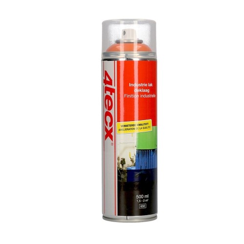 INDUSTRIÃƒÂ«LE DEKLAAG DIEPORANJE HOOGGLANS 500ML RAL 2011