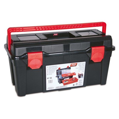 TAYG PROFESSIONELE GEREEDSCHAPSKOFFER 36 PROFI ZWART 580 X 285 X 290MM