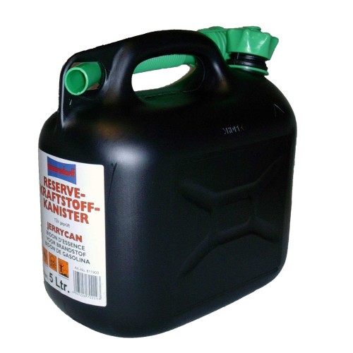HUNERSDORFF CAN POLYETH ZWART 5 ZWART 8119