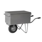 KRUIWAGEN,GEREEDSCHAP,RECHTHOEKIGE BAK 900X500X430 MM, 4PLY BAND
