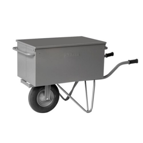 KRUIWAGEN,GEREEDSCHAP,RECHTHOEKIGE BAK 900X500X430 MM, 4PLY BAND