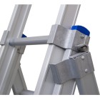 SCHUIFLADDER / 3 X 12, OPEN VOET, REFORM, GEVELROLLEN, VERBREDINGSVOETEN