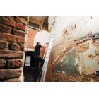 SCHUIFLADDER / 3 X 12, OPEN VOET, REFORM, GEVELROLLEN, VERBREDINGSVOETEN