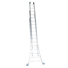 SCHUIFLADDER / 3 X 12, OPEN VOET, REFORM, GEVELROLLEN, VERBREDINGSVOETEN