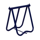 KLAPSCHRAAG 50X50CM BLAUW GELAKT Q235