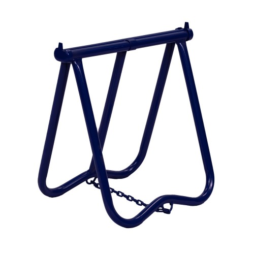 KLAPSCHRAAG 50X50CM BLAUW GELAKT Q235