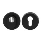 GPF9392.61 VEILIGHEIDSROZET ZWART ROND 54 MM SKG*** MET KERNTREK