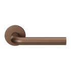 GPF100VRA2 BRONZE BLEND L-MODEL 19MM DEURKRUK OP ROZET 53X6MM