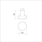 KNOPKRUK 169/50 GATDEEL M6 F1